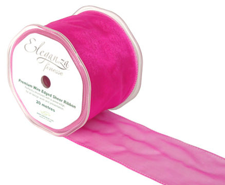 70mm x 20m Fuchsia - Ribbons